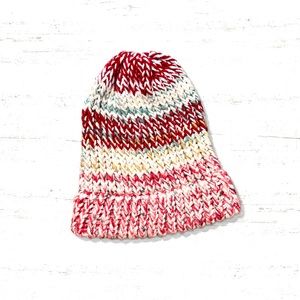 Crochet Winter Hat Beanie Boho Hippie Unique Handmade